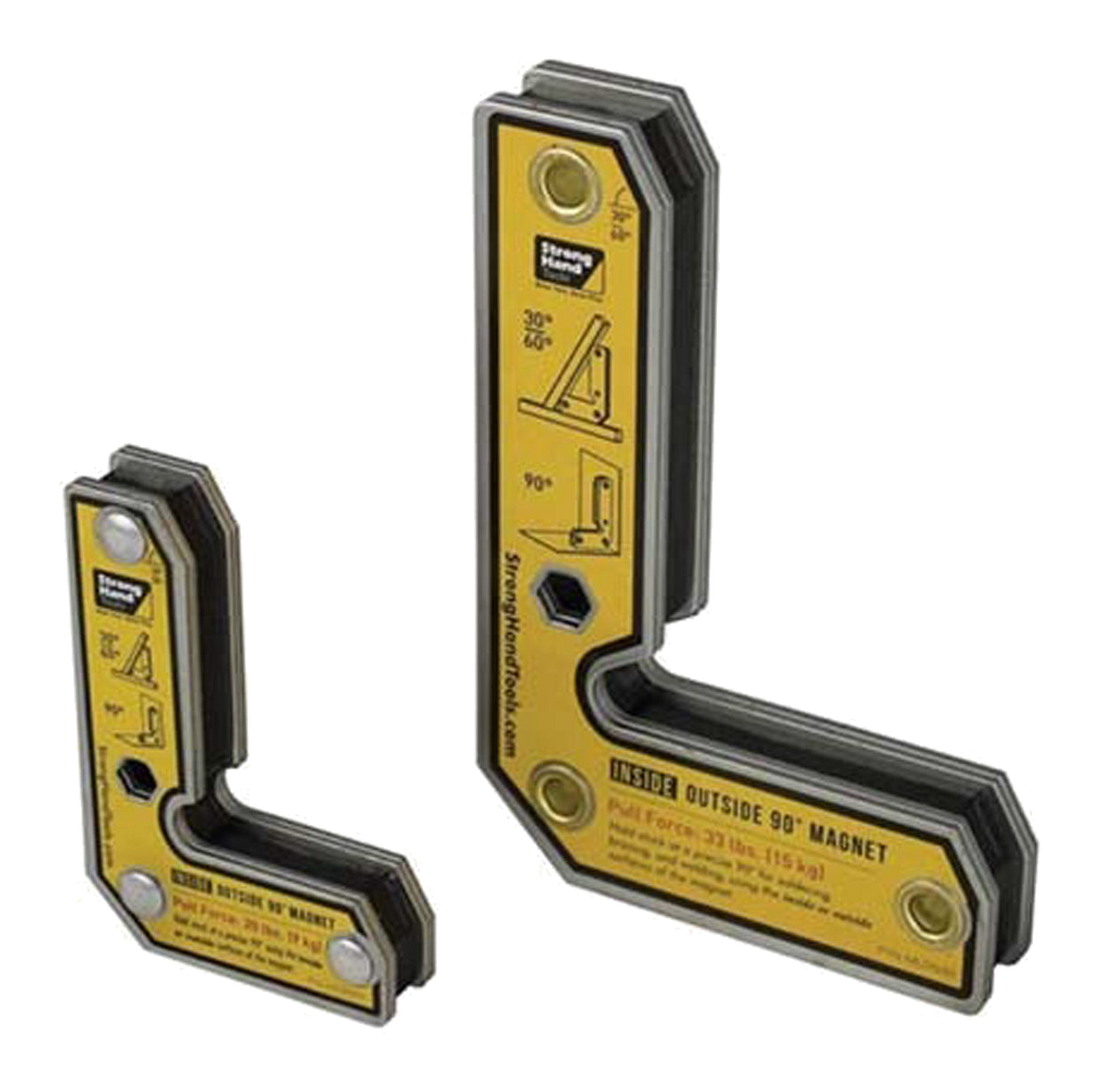 StrongHand Magnet Inside/Outside 90° Set of 2