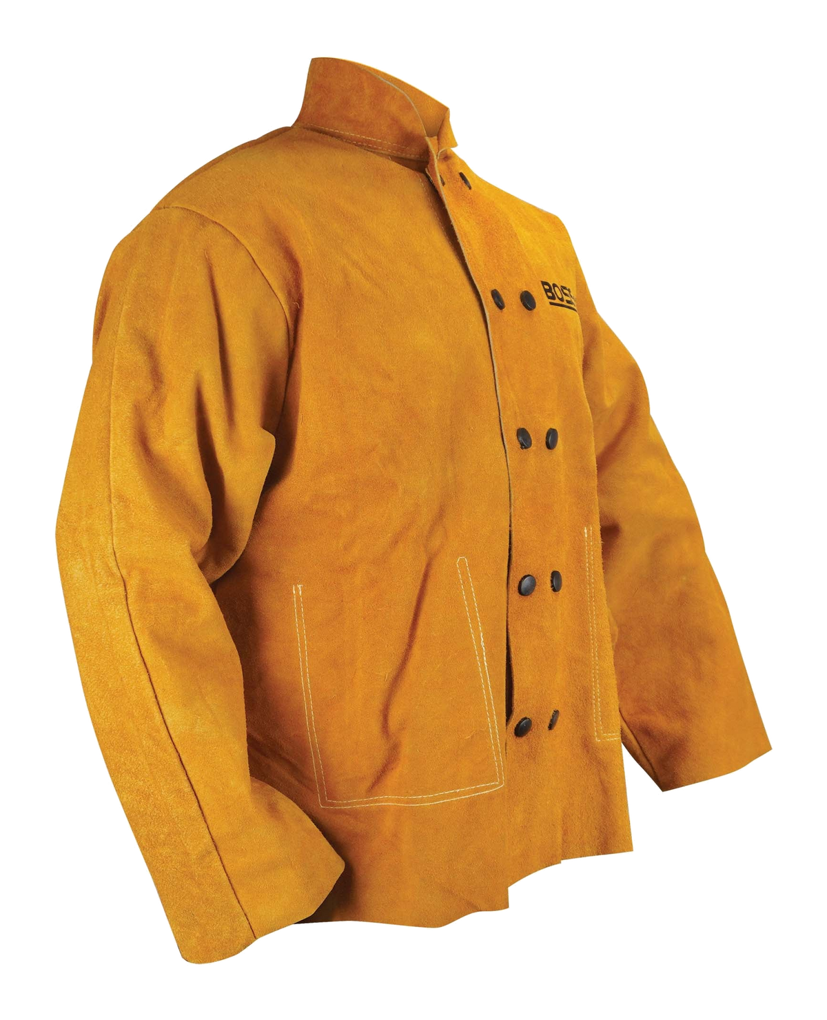 BossSafe Leather Welder's Jacket