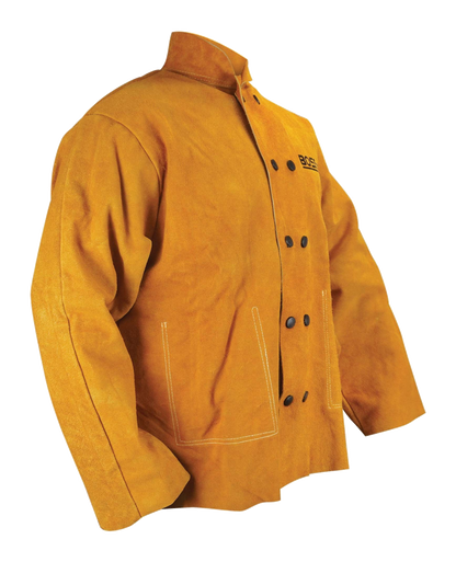 BossSafe Leather Welder's Jacket