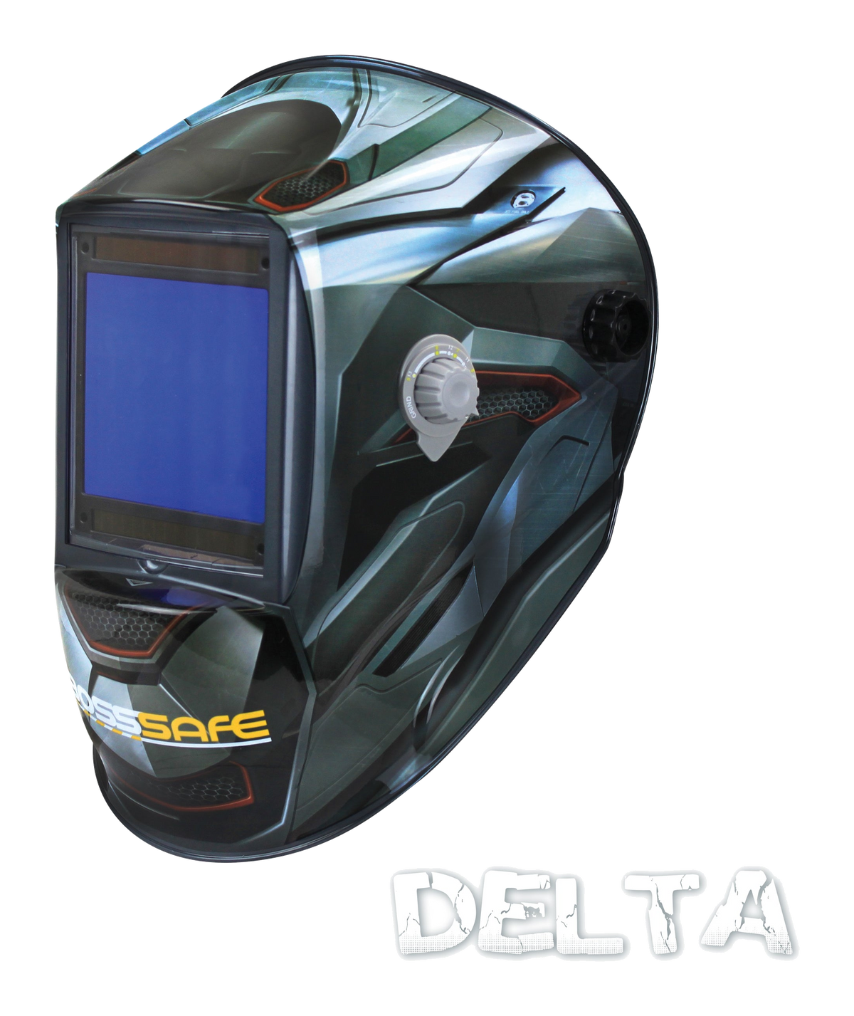 BossSafe Mega View Electronic Welding Helmet