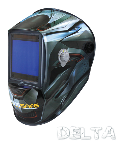 BossSafe Mega View Electronic Welding Helmet