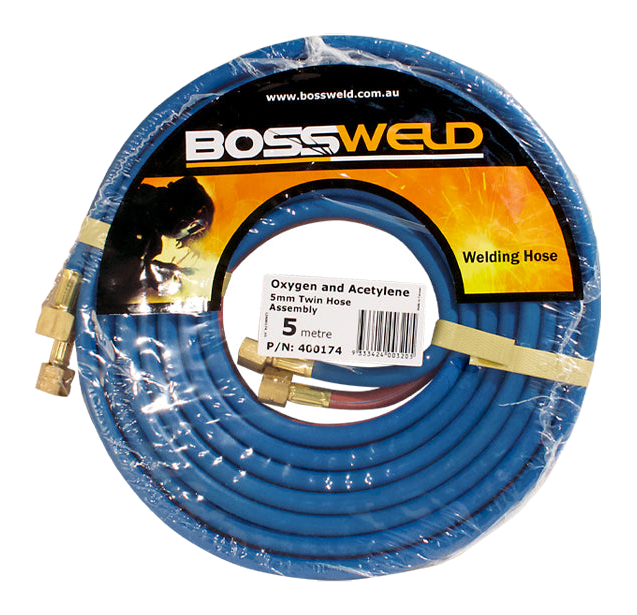 BOSSWELD Oxygen/Acetylene Twin Hose Assembly
