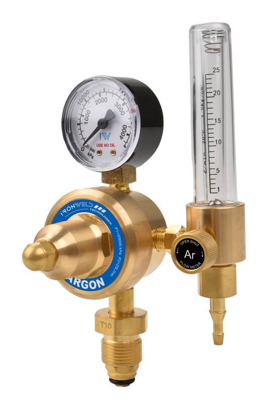 IRONWELD Solid Brass Argon Flowmeter IW6011