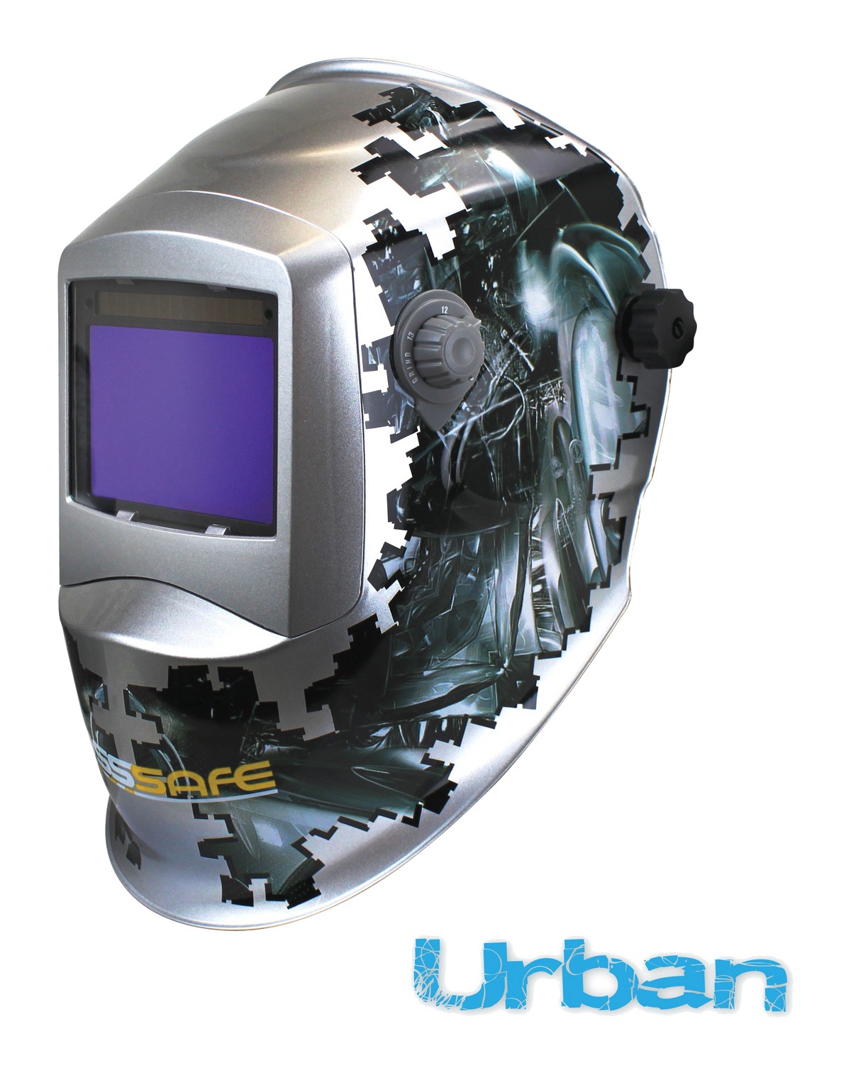 BossSafe Wide View Electronic Welding Helmet