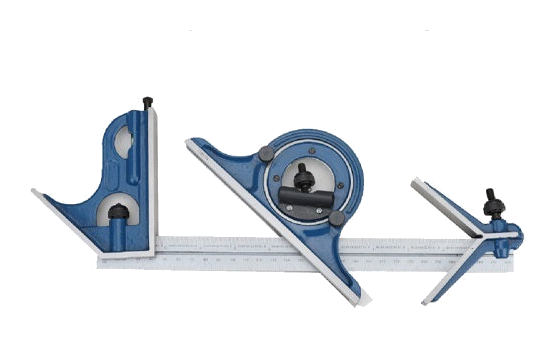 MAXIGEAR 300mm Cast Iron Combination Square Set