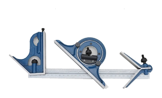 MAXIGEAR 300mm Cast Iron Combination Square Set