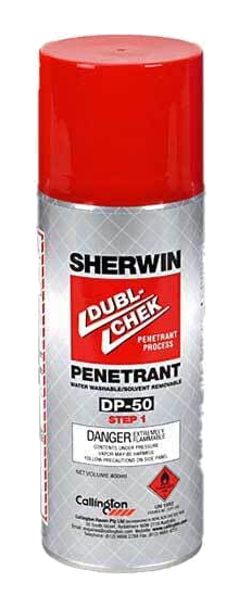 Sherwin Step 1 Penetrant DP-50 400ml - DP-50 - A&S Welding & Electrical