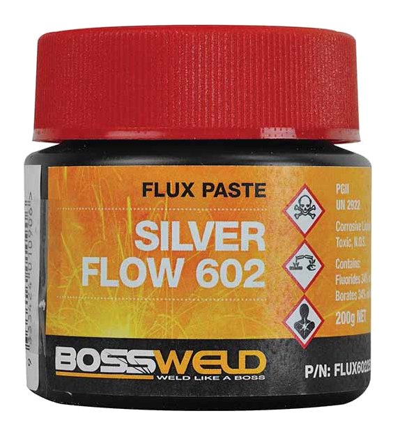 BOSSWELD Silver Brazing Flux x 200g Jar