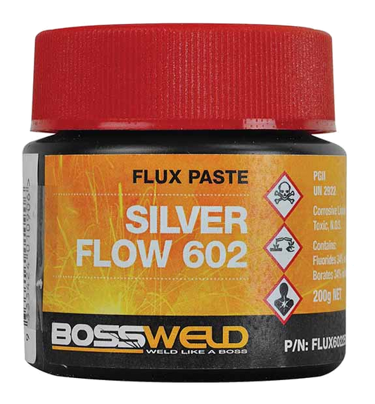 BOSSWELD Silver Brazing Flux x 200g Jar