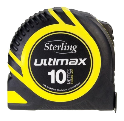 Sterling Ultimax 10-metre Tape Measure