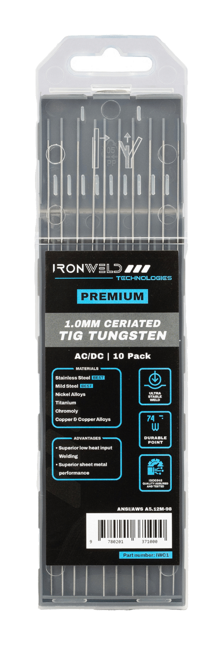 IRONWELD TIG Tungsten Electrodes