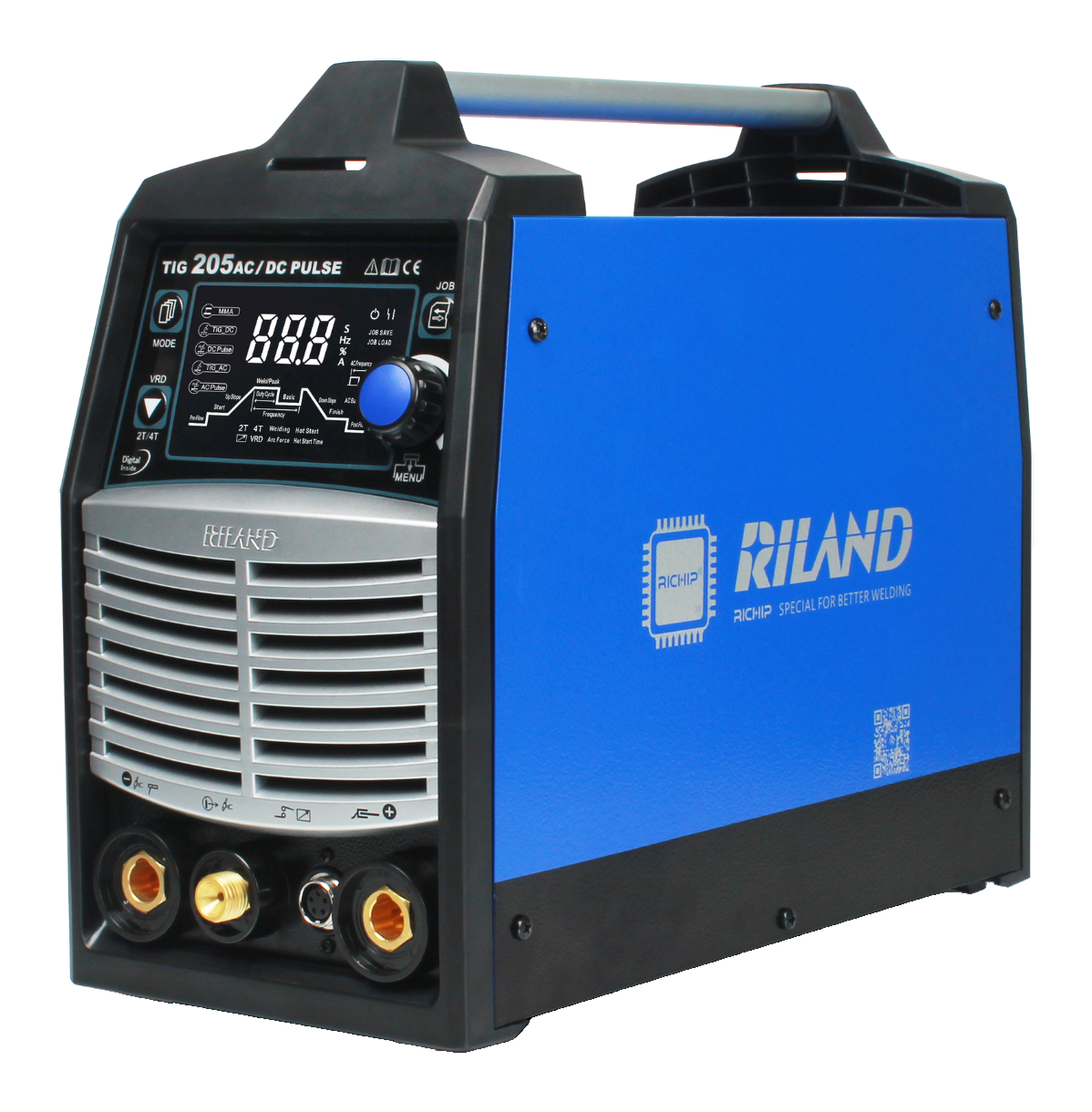 RILAND 205 200Amp ACDC Pulse Tig/Stick Welder