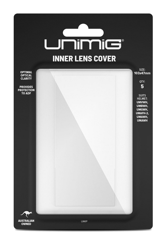 UNIMIG Welding Helmet Lens Cover (Inner 103x47mm)