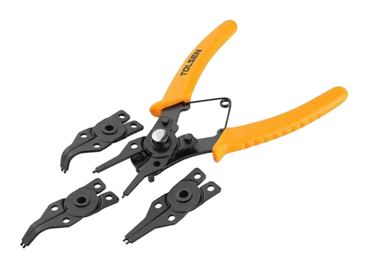 TOLSEN 4-in-1 Circlip Pliers Set