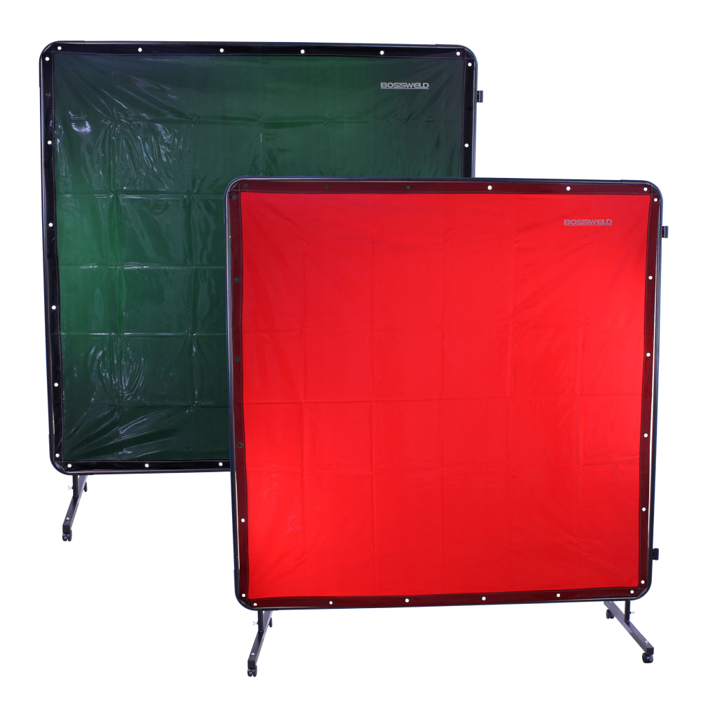 BOSSWELD Mobile Welding Curtain Frame