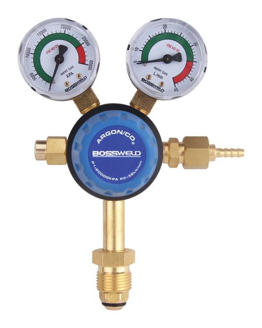 BOSSWELD Argon Twin Gauge Regulator