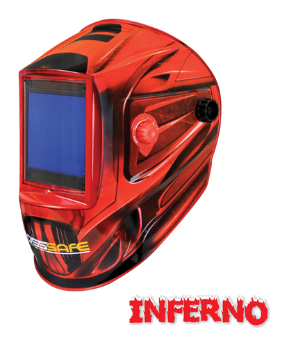 BossSafe Mega View Electronic Welding Helmet