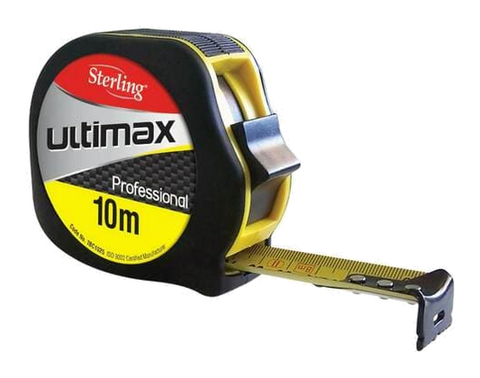 Sterling Ultimax 10-metre Professional Tape Measure