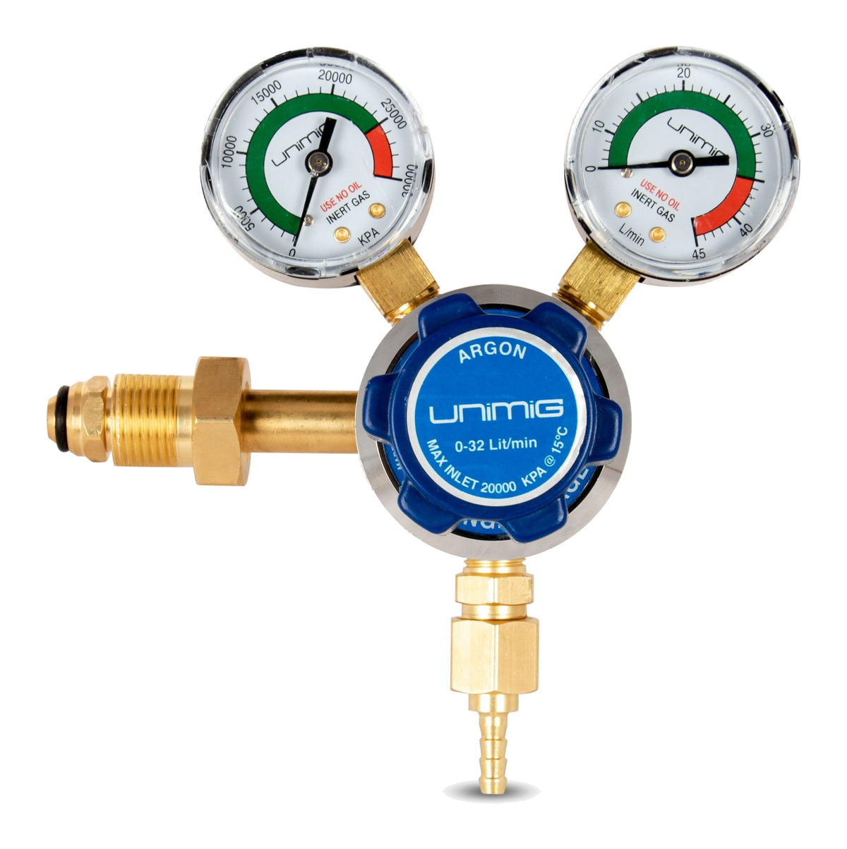 Argon Twin Gauge Regulator - SEARGREG - A&S Welding & Electrical