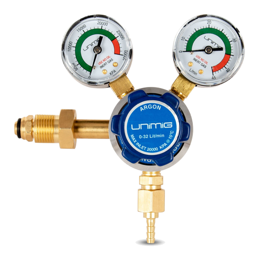 Argon Twin Gauge Regulator - SEARGREG - A&S Welding & Electrical