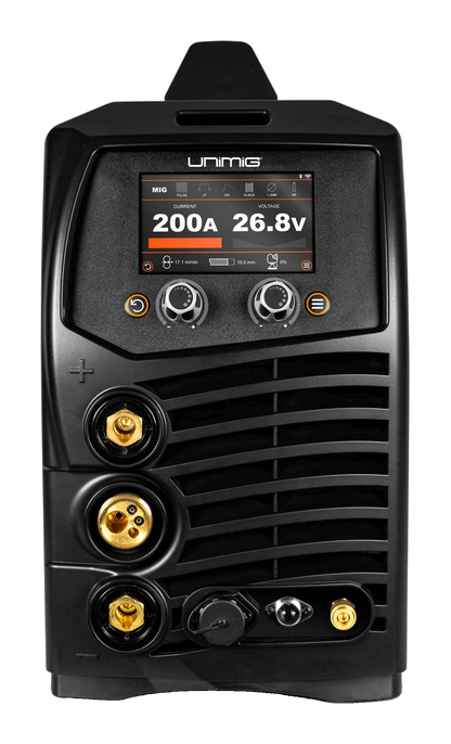 UNIMIG RAZOR 200 PULSE MIG/STICK/TIG Welder