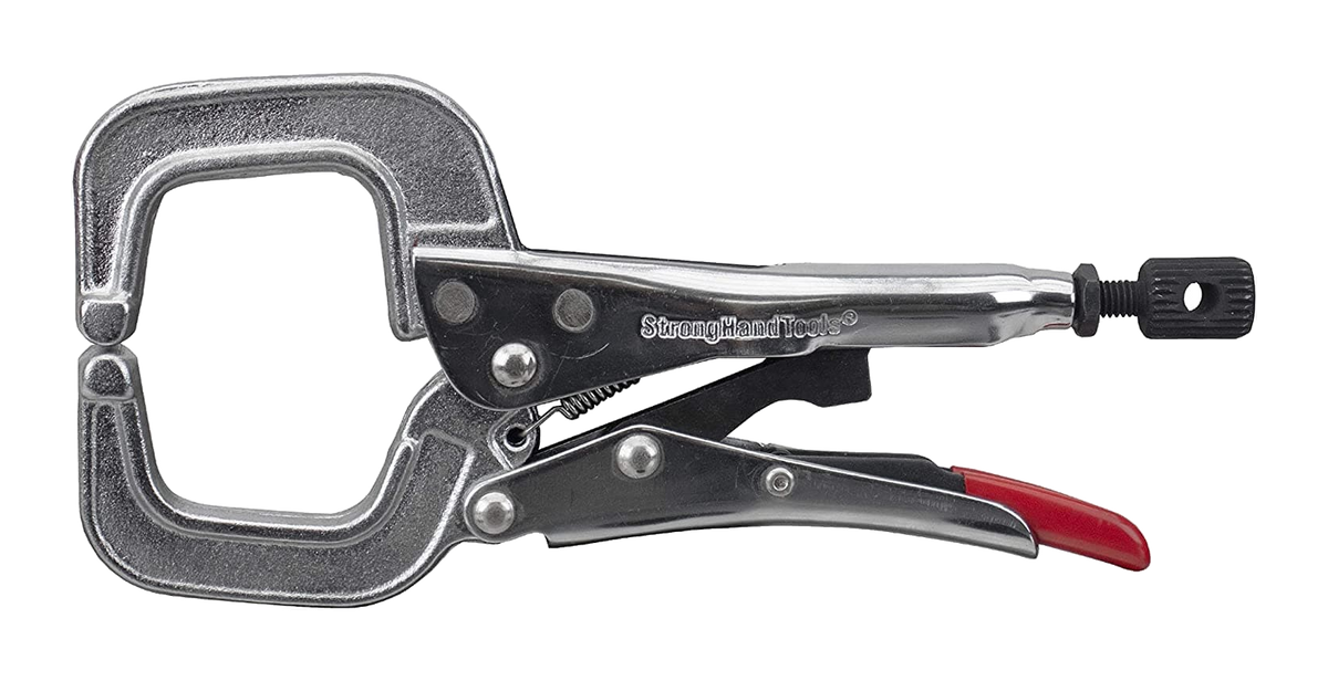 StrongHand PR6 Locking C-clamp Pliers 165mm - PR6 - A&S Welding & Electrical