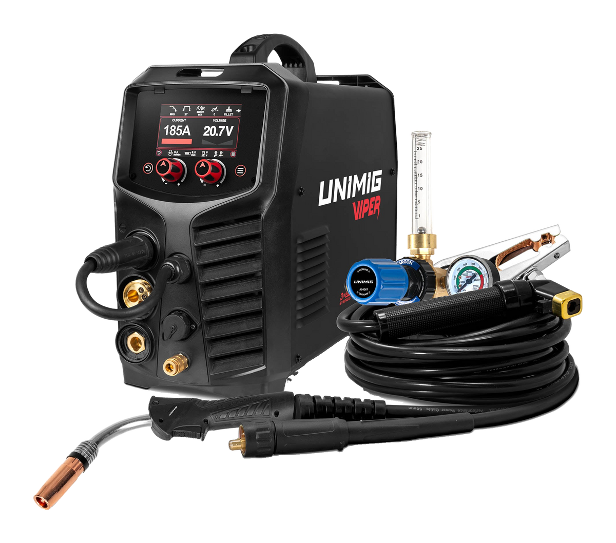UNIMIG VIPER MULTI 185 MIG/TIG/MMA Welder U11260