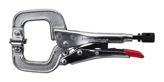 StrongHand PR6S Locking C-clamp Pliers 165mm - PR6S - A&S Welding & Electrical