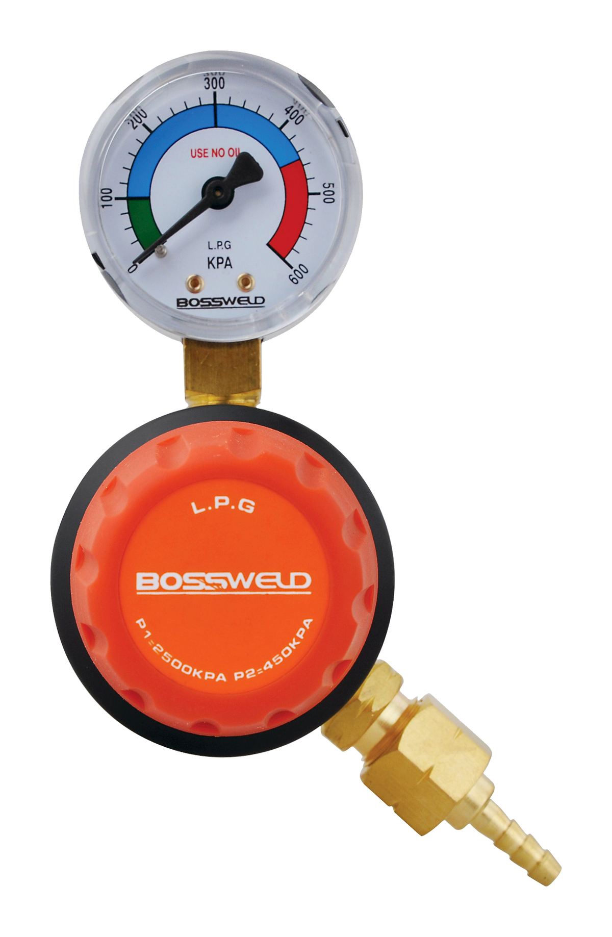BOSSWELD High Pressure LPG Gas Regulator