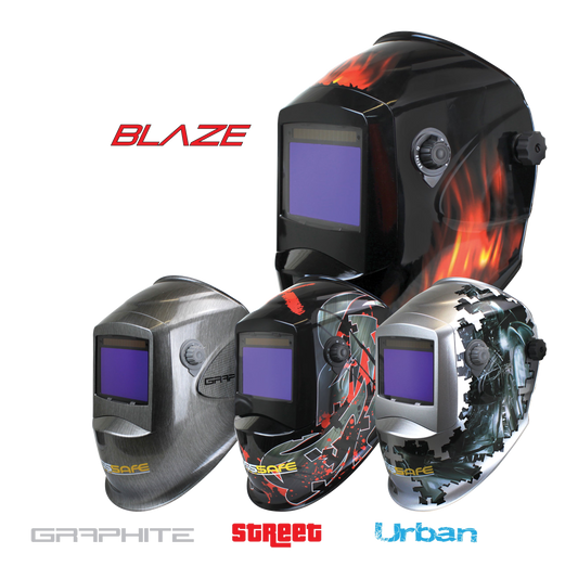 BossSafe Wide View Electronic Welding Helmet