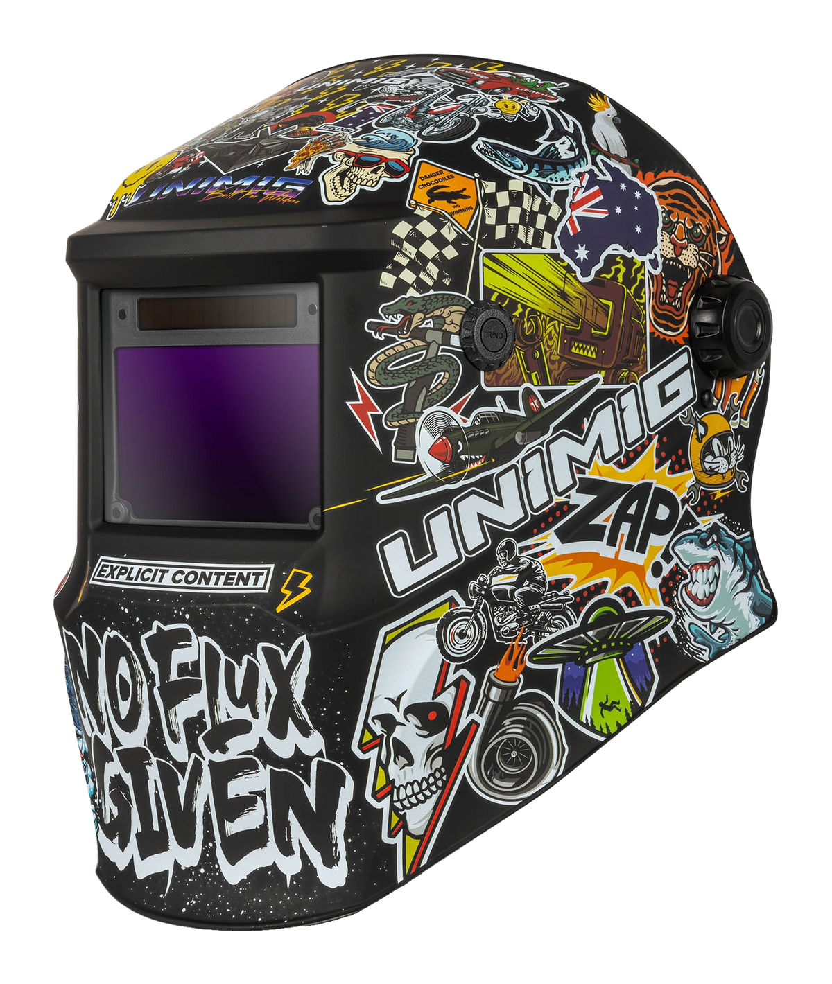 UNIMIG Welding Helmet Impact Series Chaos