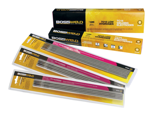 BOSSWELD TC16 Low Hydrogen Electrodes - 110450 - A&S Welding & Electrical