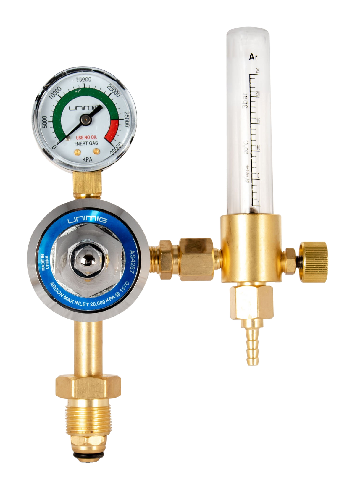 UNIMIG Argon Flowmeter