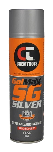 ChemTools GalMax SG Silver Galvanising Paint - CT-SG-400 - A&S Welding & Electrical
