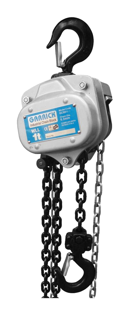 GARRICK GCBLL0053 0.5T 3m Chain Block - GCBLL0053 - A&S Welding & Electrical