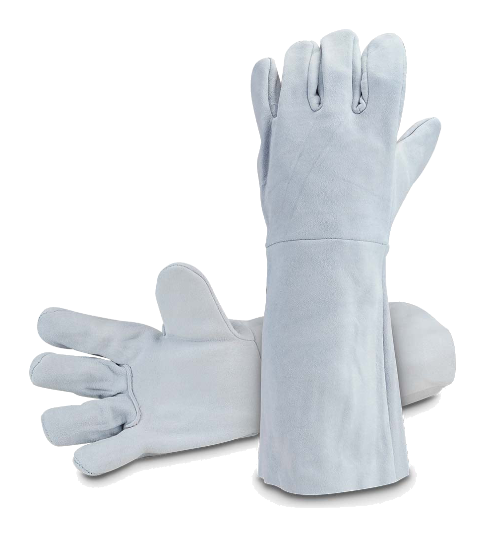 Bossweld Goat Split Leather Welding Gloves Unlined 40cm