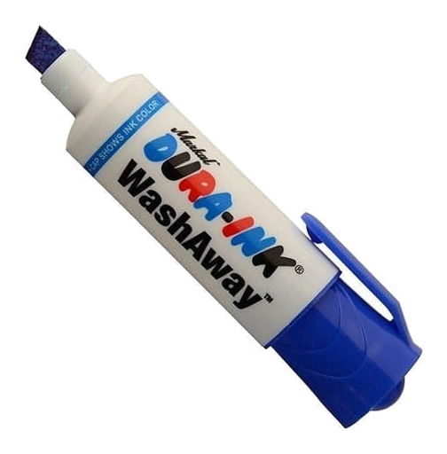 Markal Dura-Ink Wash Away - Blue - 96302 - A&S Welding & Electrical