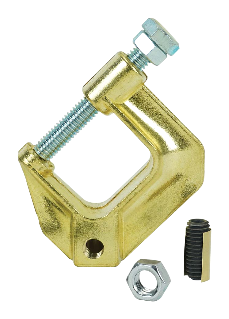 BOSSWELD Cast Brass "G" Earth Clamp