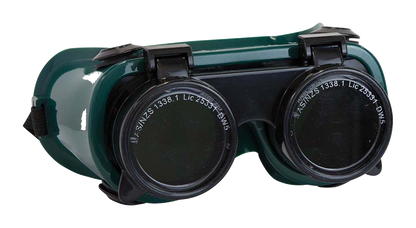 BOSSWELD Gas Welding Flip-Up Goggles - Shade 5