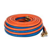 UNIMIG Twin Gas Hose Set (Oxy-Acetylene/Oxy-LPG, 10m/15m/5m)
