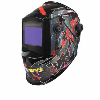 BossSafe Street wide view electronic welding helmet