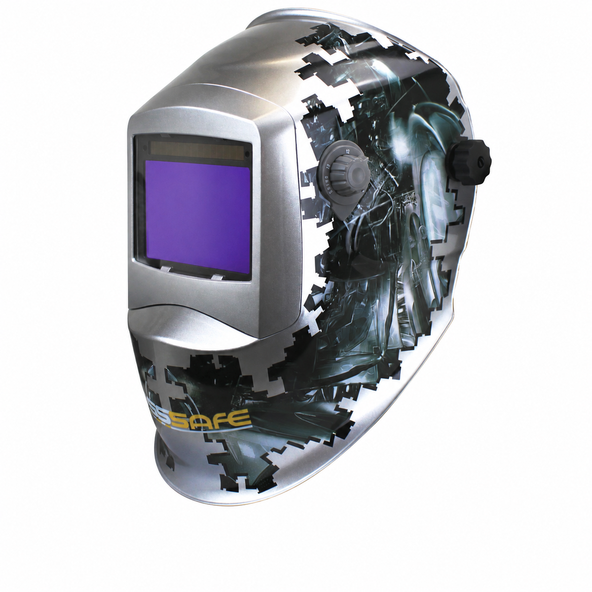 BossSafe Urban wide view electronic welding helmet