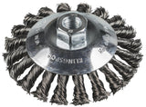 KLINGSPOR BK 600 Z Knotted Bevel Brushes – Stainless Steel