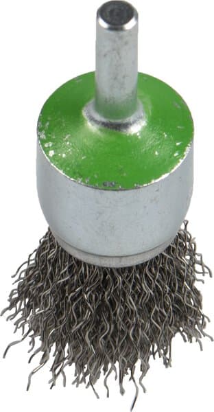 KLINGSPOR BPS 600 W Crimped End Brushes with Shaft – Stainless Steel