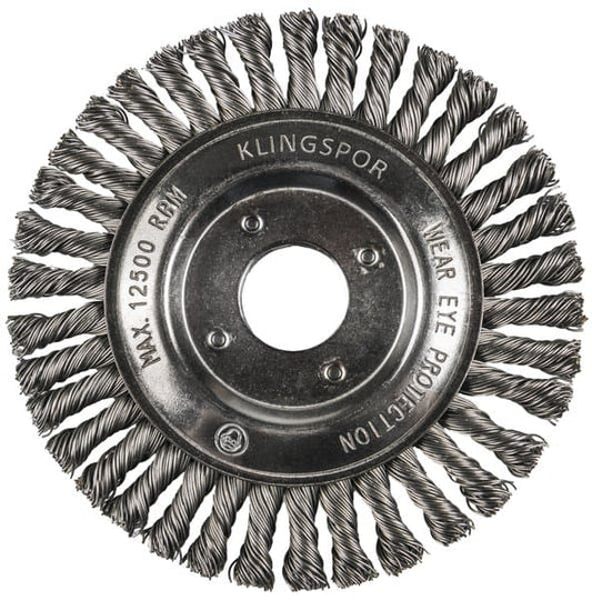KLINGSPOR BRP 600 Z Knotted Pipeline Brushes – Steel