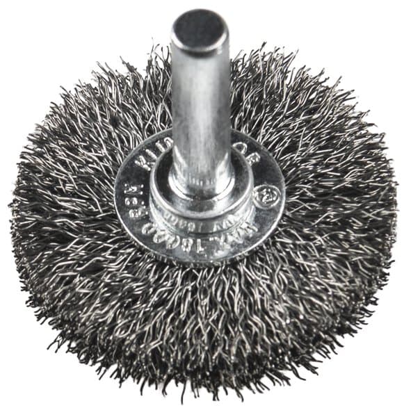 KLINGSPOR BRS 600 W Crimped Wheel Brushes with Shaft – Steel