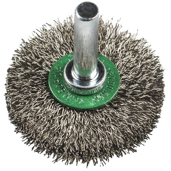 KLINGSPOR BRS 600 W Crimped Wheel Brushes with Shaft – Steel
