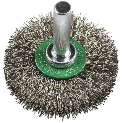KLINGSPOR BRS 600 W Crimped Wheel Brushes with Shaft – Steel