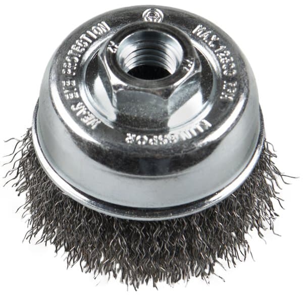 KLINGSPOR BT 600 W Crimped Cup Brushes – Stainless Steel