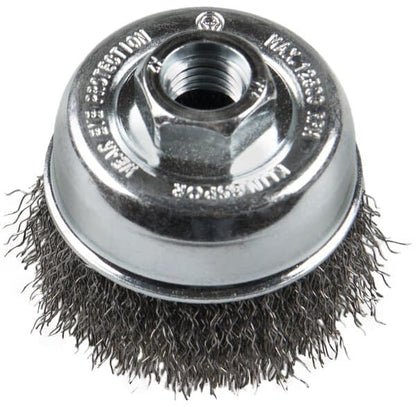 KLINGSPOR BT 600 W Crimped Cup Brushes – Steel